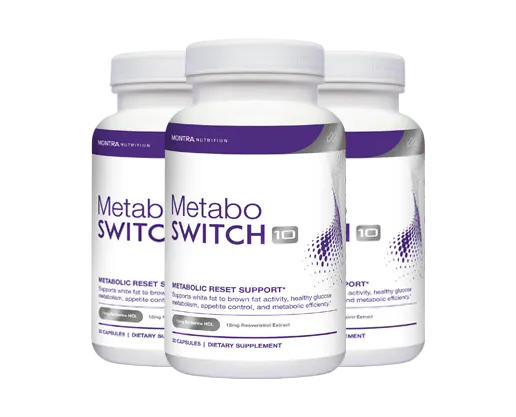 MetaboSwitch 10 Metabolic Reset Support Capsules by Montra Nutrition